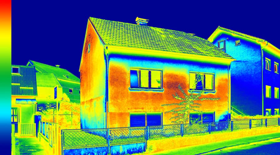 Thermographie infrarouge (caméra thermique) : Planète Contrôle - Contrôle  du bâtiment (RT2012 RE2020 rénovation thermographie infiltrométrie DPE  contrôle technique de construction)